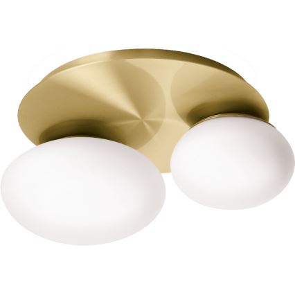 Ideal Lux - LED loftlampe NINFEA 2xLED/9W/230V guldfarvet