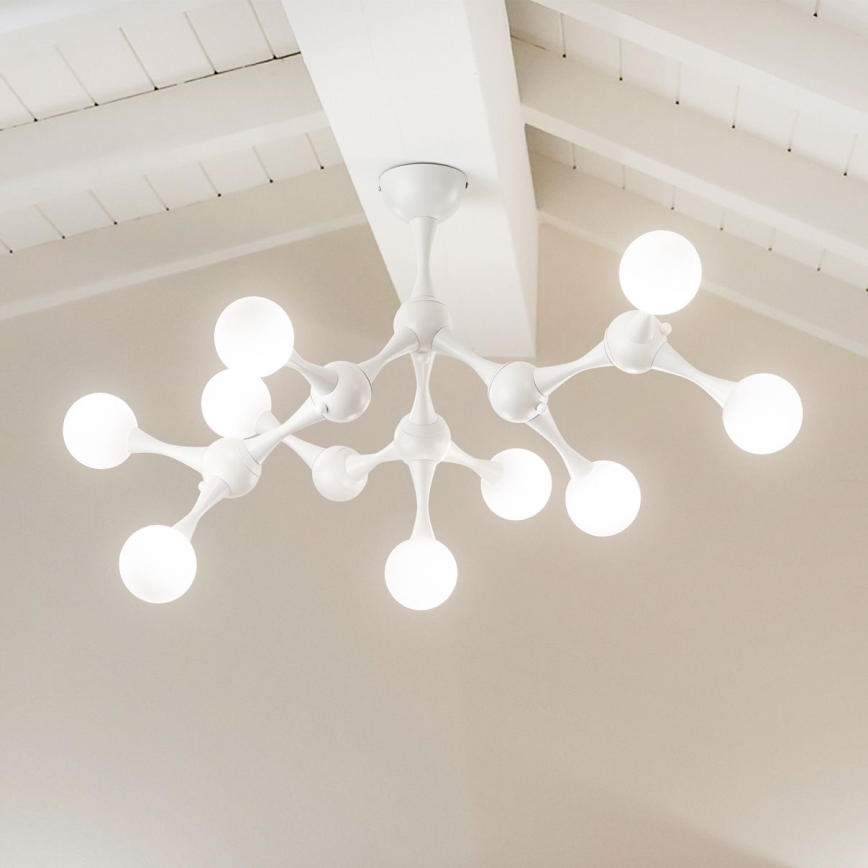 Ideal Lux - LED loftlampe NODINO 9xG9/3W/230V hvid