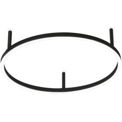 Ideal Lux - LED loftlampe ORACLE SLIM LED/29W/230V 2700K diameter 50 cm sort