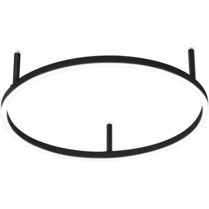 Ideal Lux - LED-loftlampe ORACLE SLIM LED/29W/230V 4000K CRI 90 Ø 50 cm sort