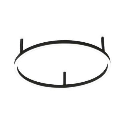 Ideal Lux - LED loftlampe ORACLE SLIM LED/32W/230V 3000K diameter 50 cm sort