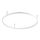 Ideal Lux - LED loftlampe ORACLE SLIM LED/37W/230V 2700K diameter 70 cm hvid