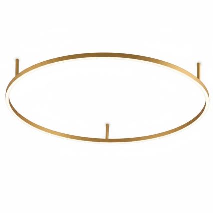 Ideal Lux - LED-loftlampe ORACLE SLIM LED/37W/230V 3000K CRI 90 Ø 70 cm guld