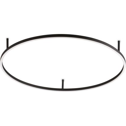 Ideal Lux - LED-loftlampe ORACLE SLIM LED/53W/230V 3000K CRI 90, diameter 90 cm, sort