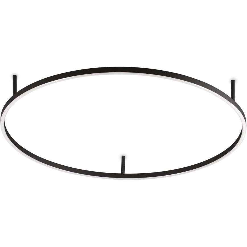 Ideal Lux - LED-loftlampe ORACLE SLIM LED/53W/230V 3000K CRI 90, diameter 90 cm, sort
