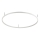 Ideal Lux - LED loftlampe ORACLE SLIM LED/53W/230V 4000K diameter 90 cm hvid