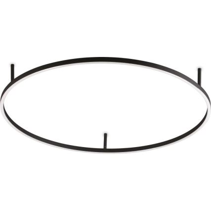 Ideal Lux - LED-loftlampe ORACLE SLIM LED/53W/230V 4000K CRI 90 Ø 90 cm sort