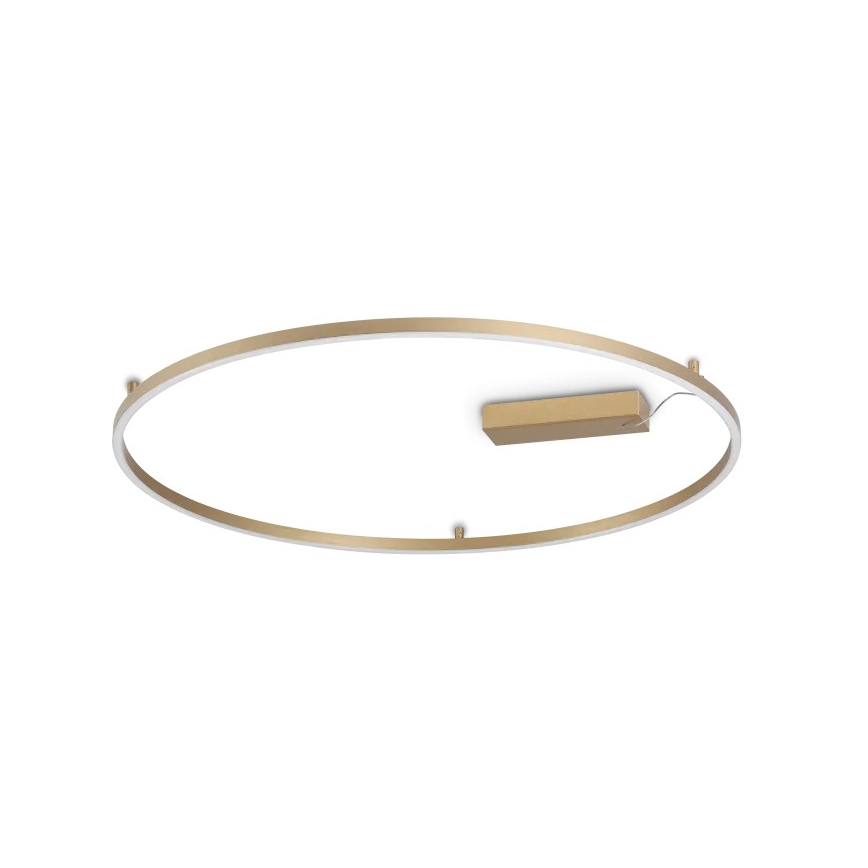Ideal Lux - LED loftlampe ORACLE SLIM LED/53W/230V 3000K CRI 90 Ø 90 cm guld