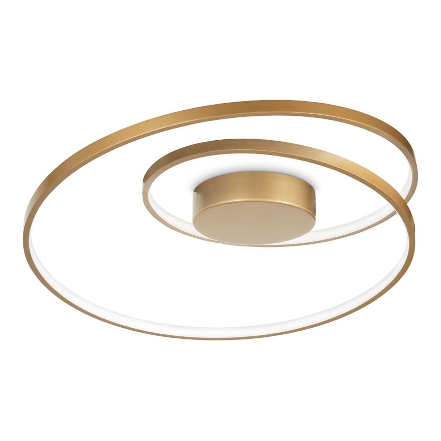 Ideal Lux - LED loftlampe OZ LED/47W/230V diameter 60 cm CRI 90 guldfarvet