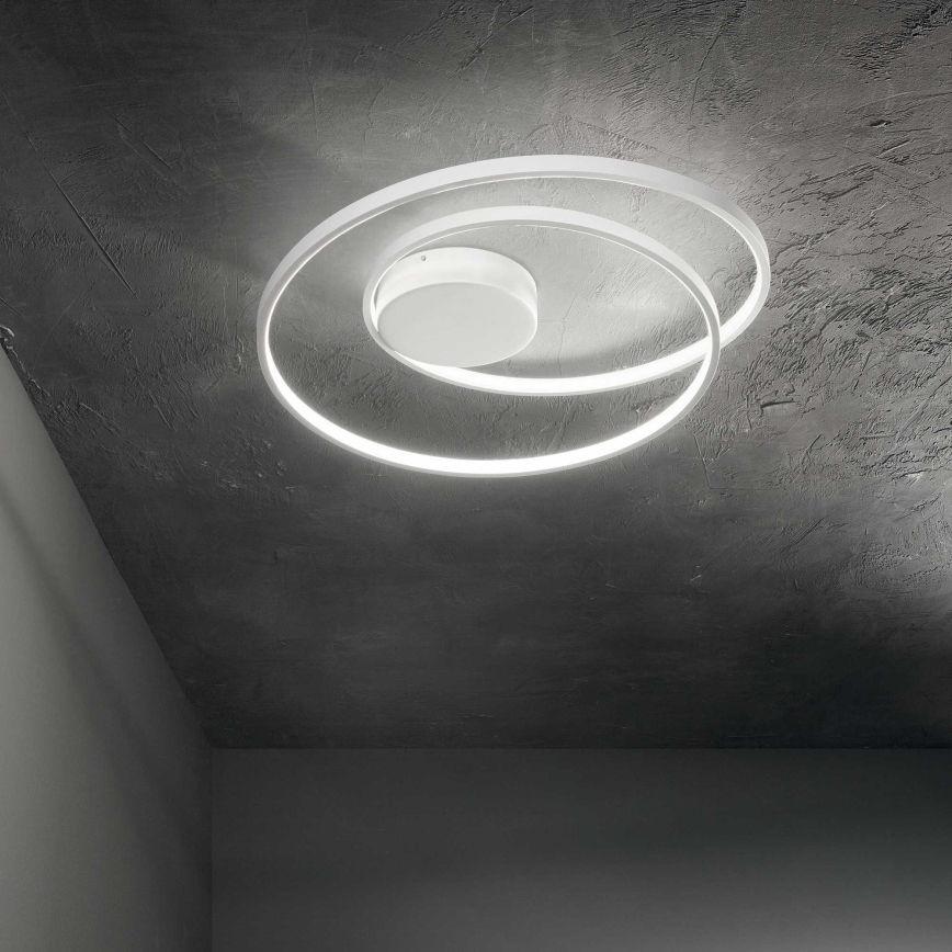Ideal Lux - LED loftlampe OZ LED/47W/230V diameter 60 cm CRI 90 hvid