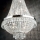 Ideal Lux - LED Lysekrone i krystal m. kædeophæng CAESAR 6xG9/3W/230V diameter 38 cm skinnende krom