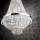 Ideal Lux - LED Lysekrone i krystal m. kædeophæng CAESAR 9xG9/3W/230V diameter 45 cm skinnende krom