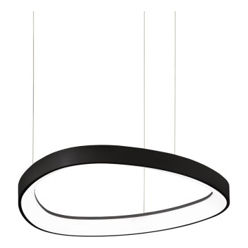 Ideal Lux - LED lysekrone på kabel GEMINI LED/36W/230V 2700K Ø 42,5 cm CRI 90 sort