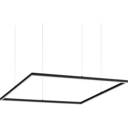 Ideal Lux - LED-pendel på wire ORACLE SLIM LED/53W/230V 3000K CRI 90 90x90 cm sort