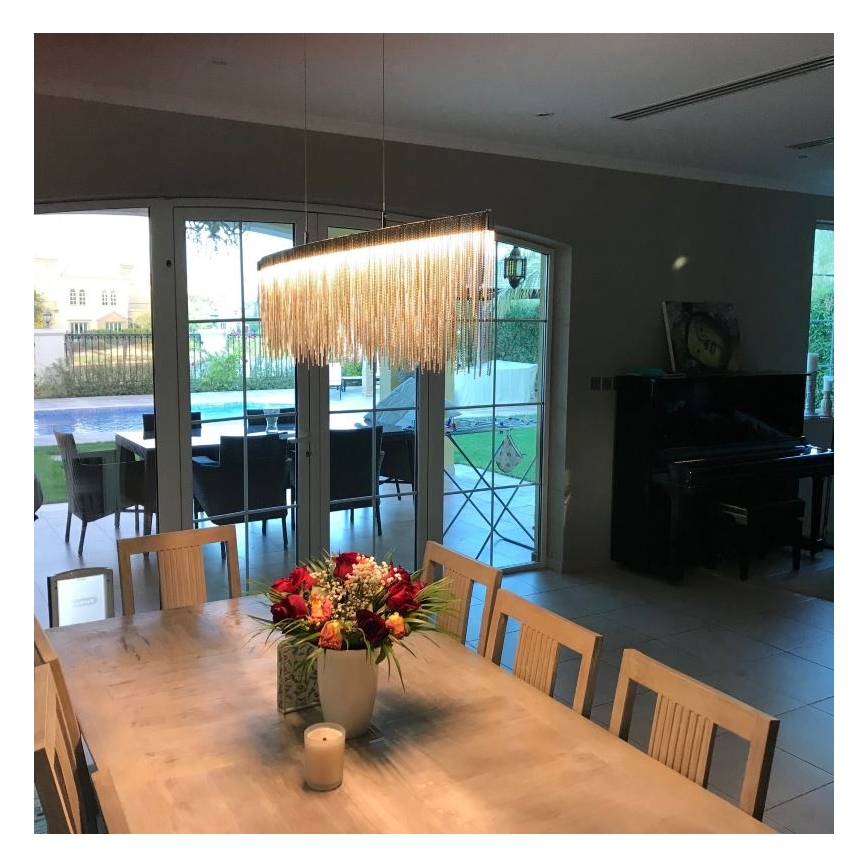 Ideal Lux - LED lysekrone VERSUS LED/43,2W/230V
