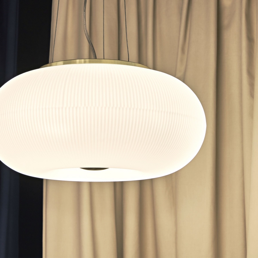 Ideal Lux - LED pendel ARIZONA 3xGX53/9W/230V diameter 40 cm hvid