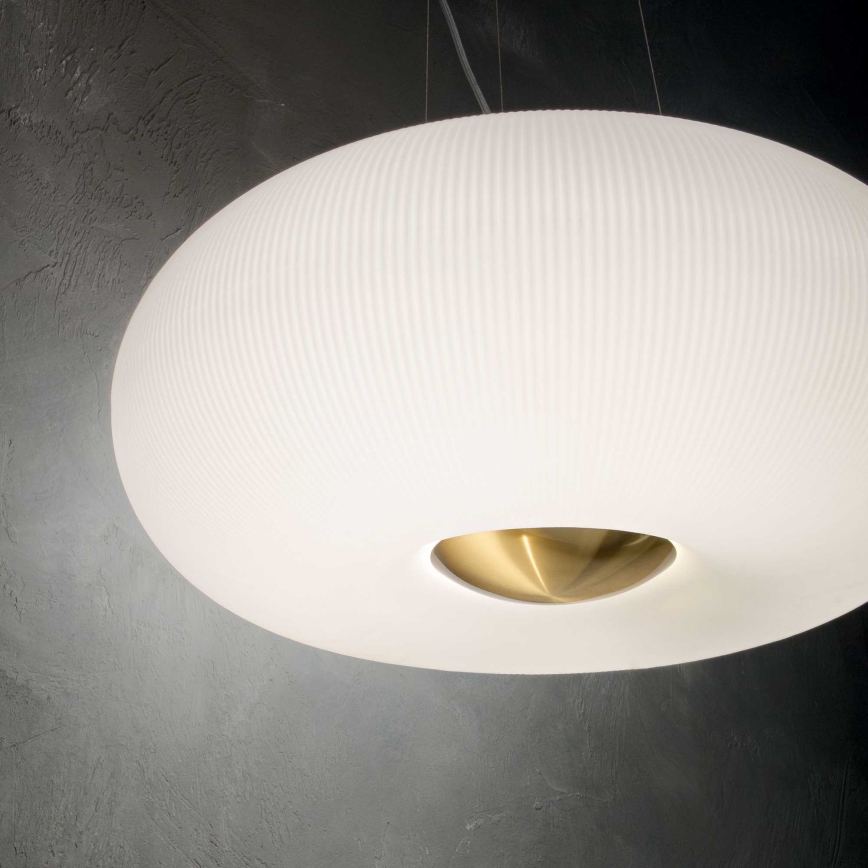 Ideal Lux - LED pendel ARIZONA 5xGX53/9W/230V diameter 52 cm hvid