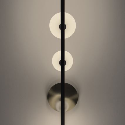 Ideal Lux - LED pendel BIRDS 5xG9/3W/230V sort/guldfarvet