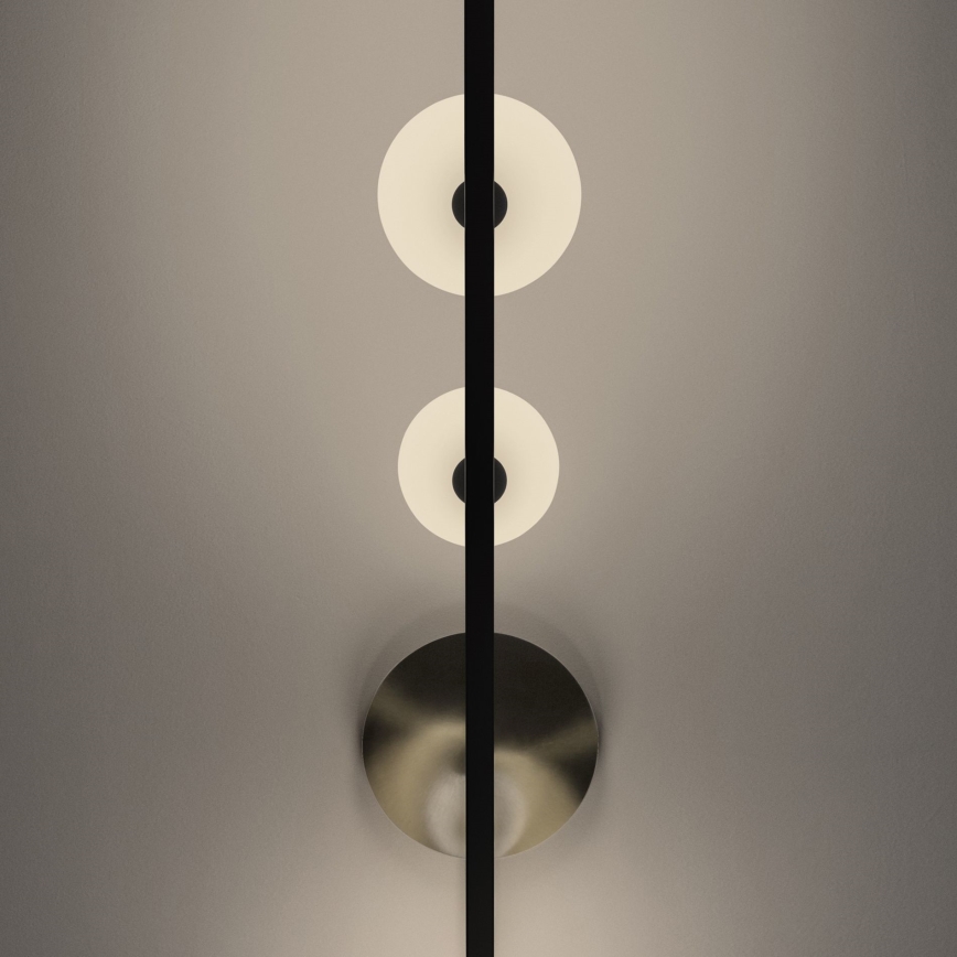 Ideal Lux - LED pendel BIRDS 5xG9/3W/230V sort/guldfarvet