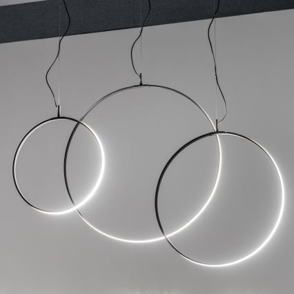 Ideal Lux - LED pendel CIRCUS LED/36W/230V diameter 74,5 cm CRI 90 sort