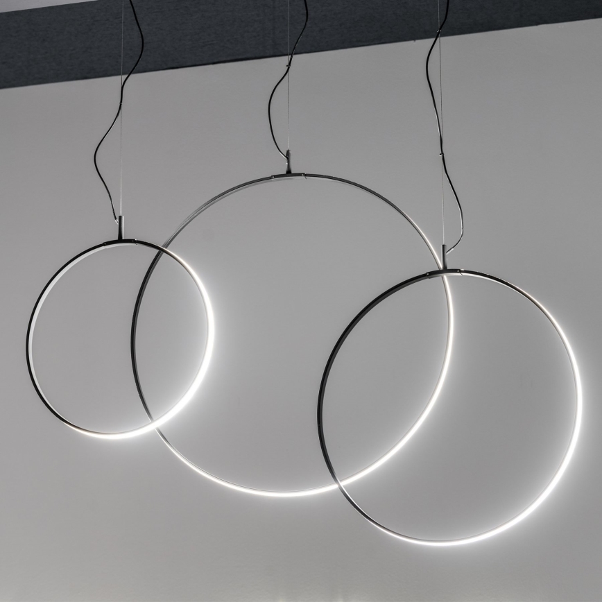 Ideal Lux - LED pendel CIRCUS LED/36W/230V diameter 74,5 cm CRI 90 sort