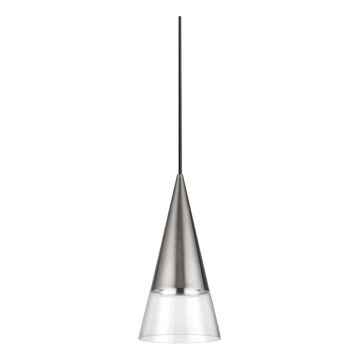 Ideal Lux - LED pendel CONO 1xGU10/7W/230V diameter 15 cm CRI 90 mat krom
