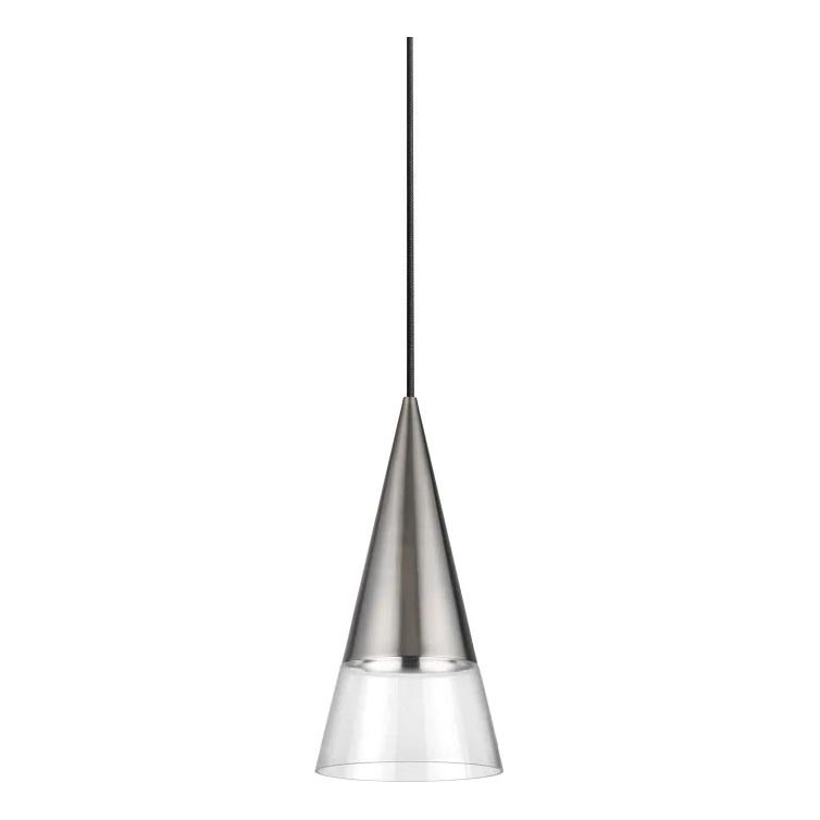 Ideal Lux - LED pendel CONO 1xGU10/7W/230V diameter 15 cm CRI 90 mat krom