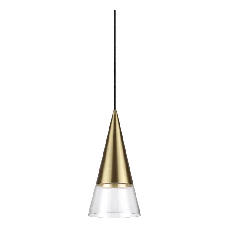 Ideal Lux - LED pendel CONO 1xGU10/7W/230V diameter 15 cm CRI 90 messing