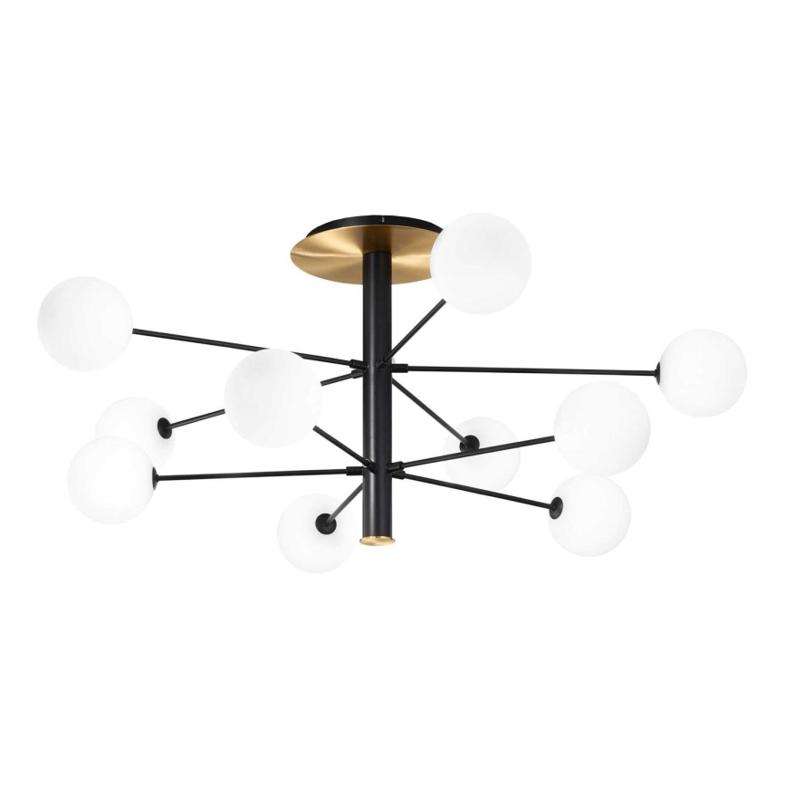 Ideal Lux - LED pendel COSMOPOLITAN 10xG9/3W/230V diameter 124 cm sort