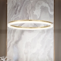 Ideal Lux - LED pendel CROWN LED/42W/230V 3000K diameter 80 cm CRI 90 messing