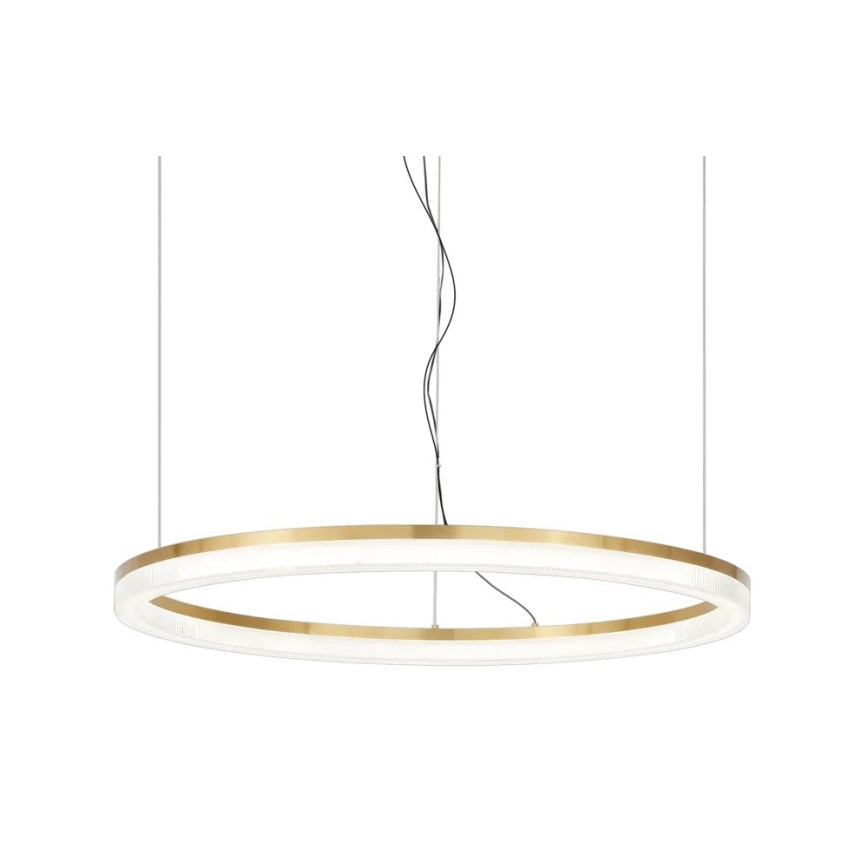 Ideal Lux - LED pendel CROWN LED/42W/230V 3000K diameter 80 cm CRI 90 messing