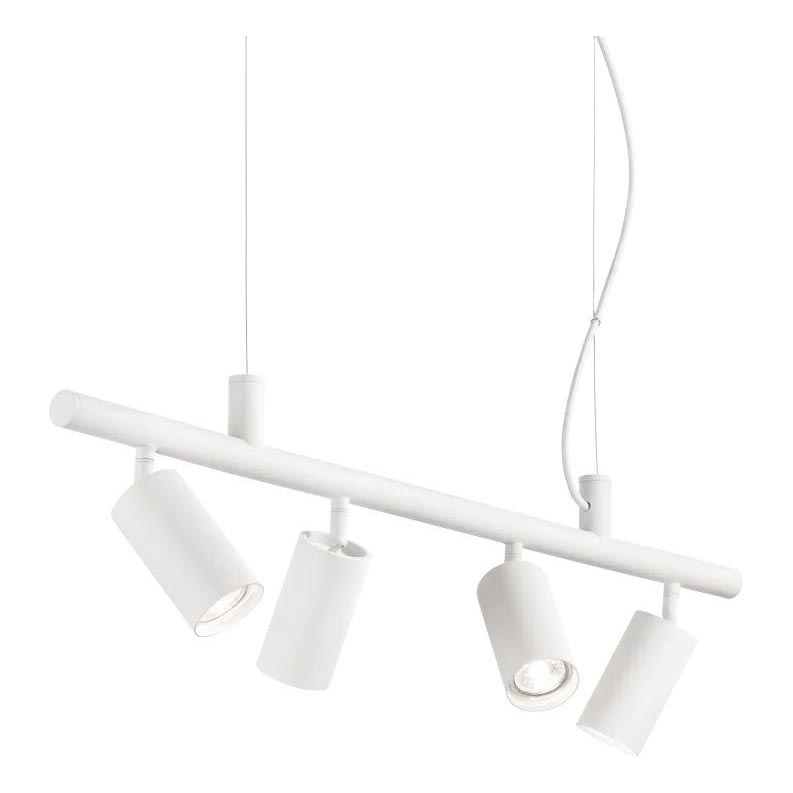 Ideal Lux - LED pendel DYNAMITE 4xGU10/7W/230V CRI 90 hvid
