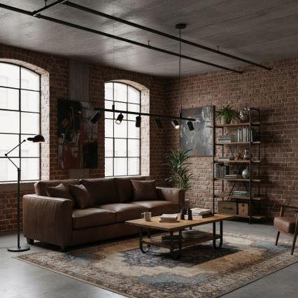 Ideal Lux - LED pendel DYNAMITE 6xGU10/7W/230V CRI 90 sort