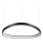 Ideal Lux - LED pendel dæmpbar GEMINI LED/48W/230V diameter 61 cm CRI 90 sort