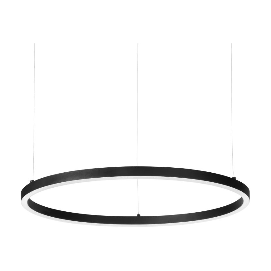 Ideal Lux - LED pendel dæmpbar ORACLE SLIM LED/42W/230V 4000K diameter 90 cm CRI 90 sort