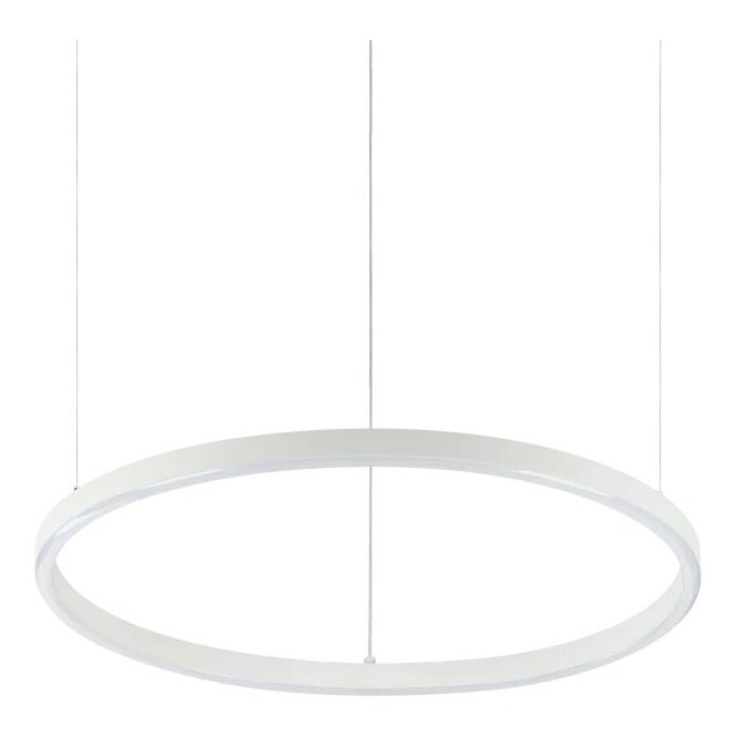 Ideal Lux - LED pendel dæmpbar ORACLE SLIM LED/28W/230V 4000K diameter 50 cm CRI 90 hvid