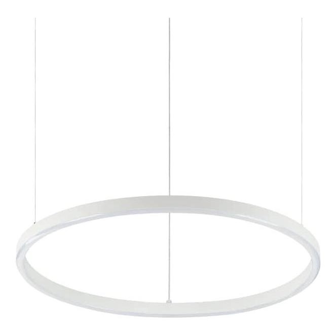 Ideal Lux - LED pendel dæmpbar ORACLE SLIM LED/29W/230V 3000K diameter 50 cm hvid
