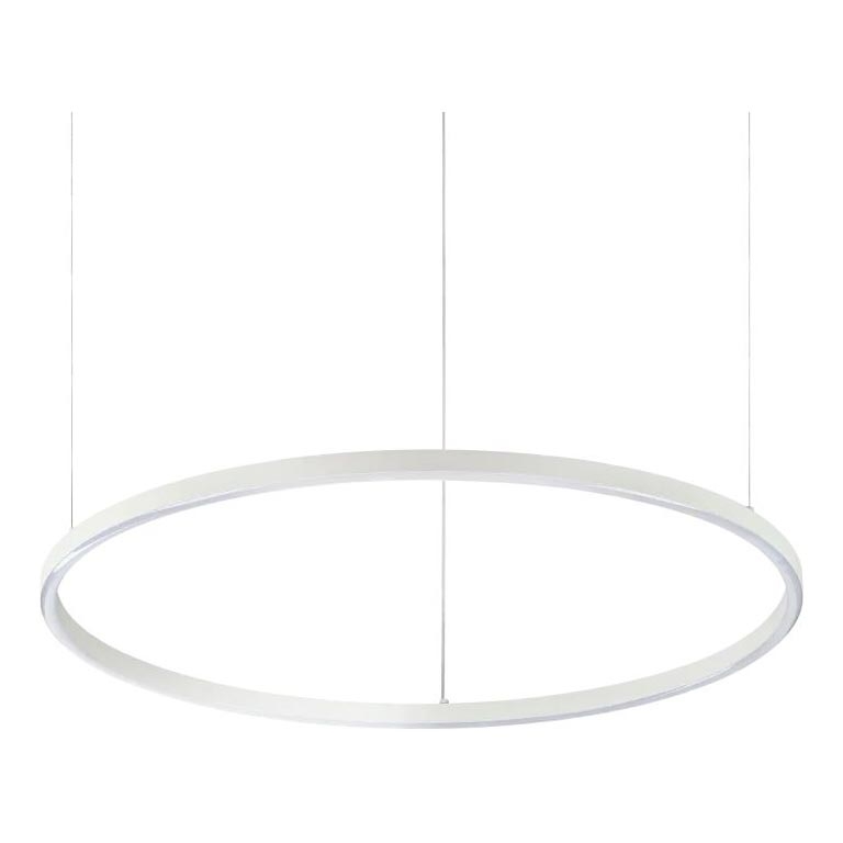 Ideal Lux - LED pendel dæmpbar ORACLE SLIM LED/40W/230V 4000K diameter 70 cm CRI 90 hvid