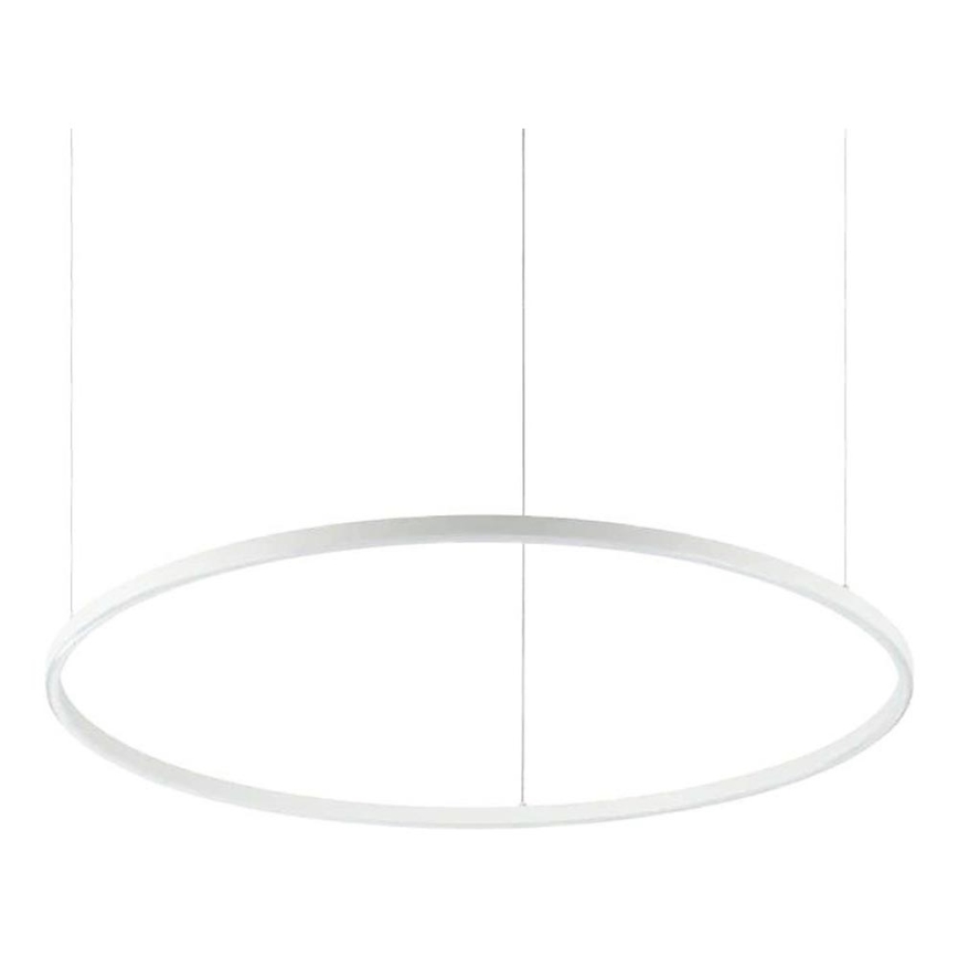Ideal Lux - LED pendel dæmpbar ORACLE SLIM LED/43W/230V 3000K diameter 90 cm hvid
