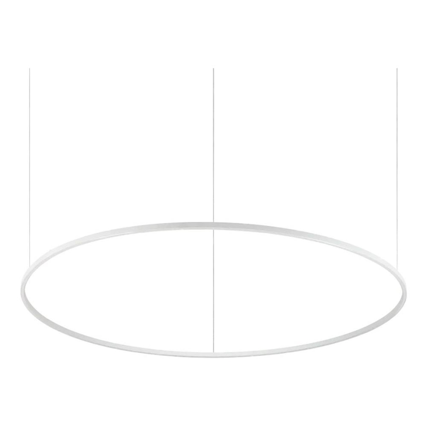 Ideal Lux - LED pendel dæmpbar ORACLE SLIM LED/83W/230V 4000K diameter 150 cm CRI 90 hvid