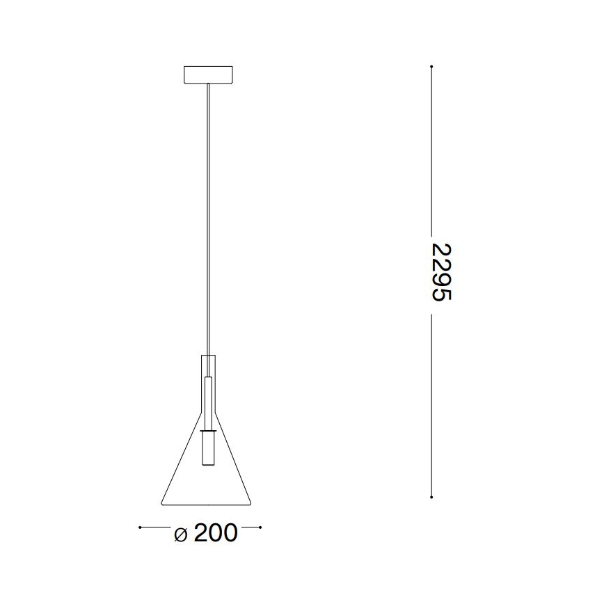 Ideal Lux - LED pendel EMPIRE 1xG9/3W/230V