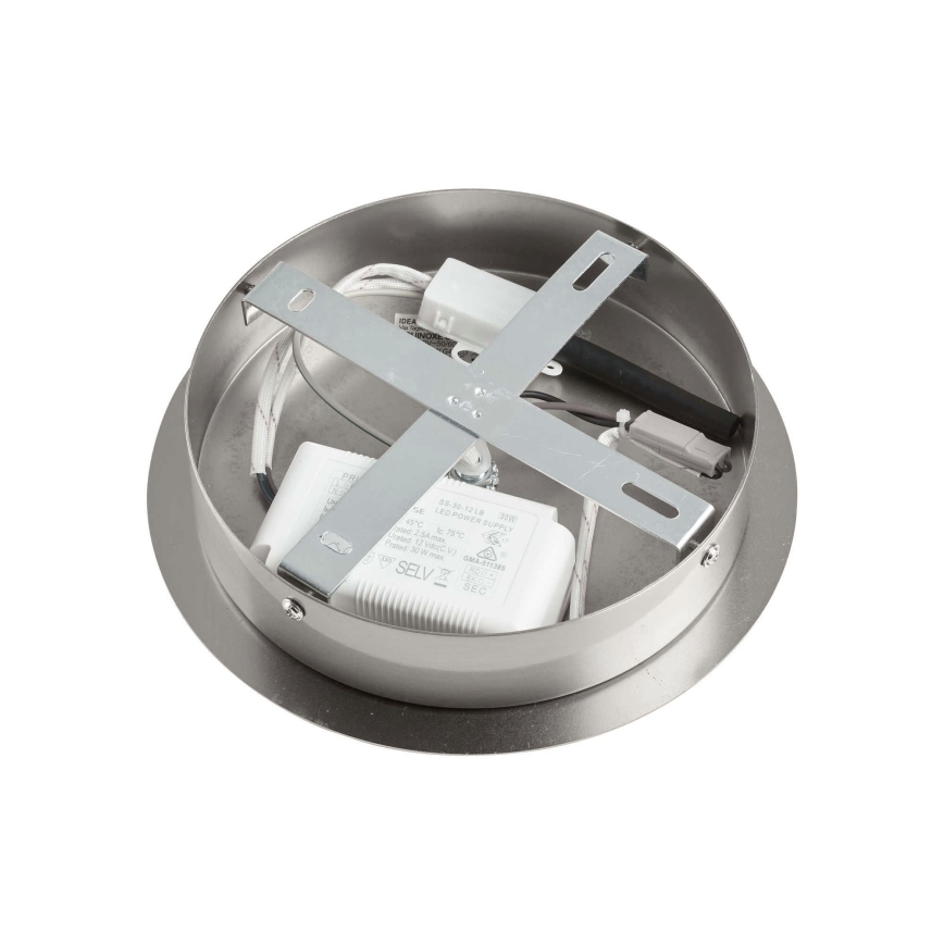 Ideal Lux - LED pendel EQUINOXE 12xG4/2W/230V diameter 124 cm skinnende krom/transparent