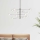 Ideal Lux - LED pendel EQUINOXE 12xG4/2W/230V diameter 124 cm skinnende krom/transparent