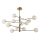 Ideal Lux - LED pendel EQUINOXE 12xG4/2W/230V diameter 128,1 cm messing/røget