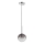 Ideal Lux - LED pendel EQUINOXE 1xG4/2W/230V diameter 15 cm skinnende krom/røget