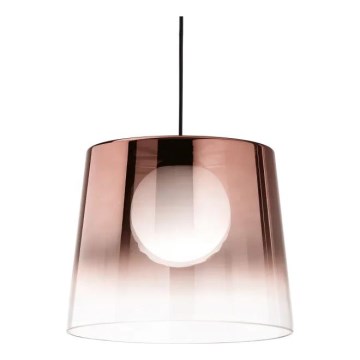 Ideal Lux - LED pendel FADE 1xG9/3W/230V diameter 27,3 cm kobber/røget