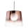 Ideal Lux - LED pendel FADE 1xG9/3W/230V diameter 27,3 cm kobber/røget