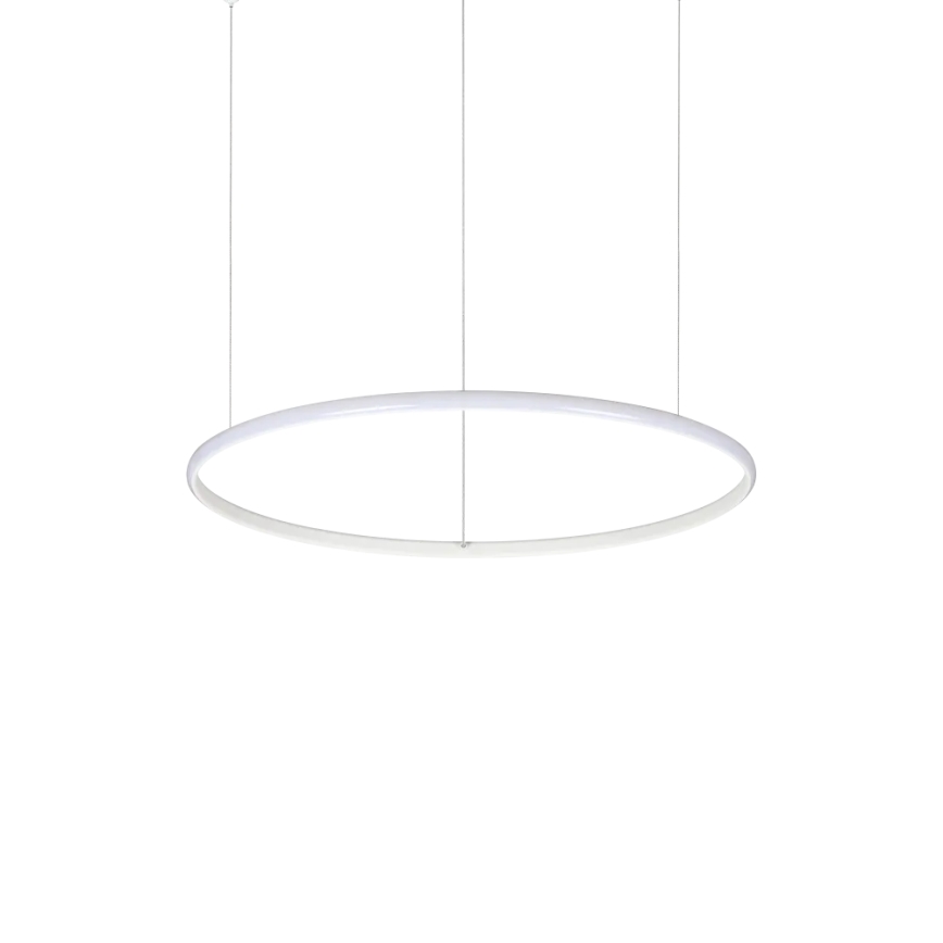 Ideal Lux - LED pendel HULAHOOP LED/28W/230V 3000K diameter 61 cm CRI 90 hvid