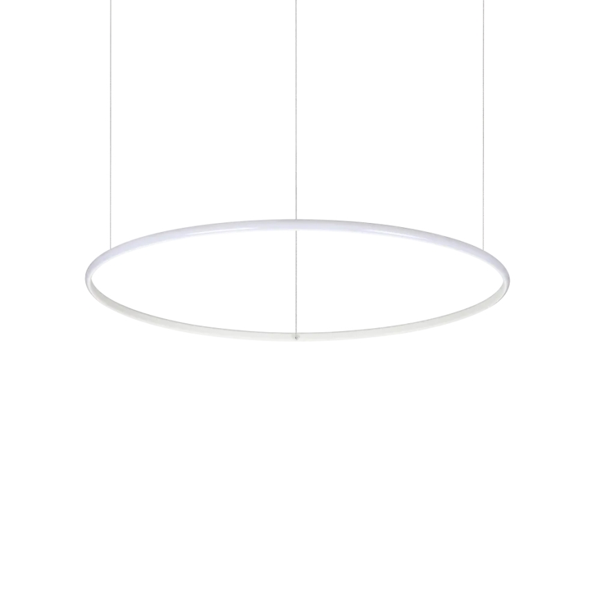Ideal Lux - LED pendel HULAHOOP LED/39W/230V 3000K diameter 81,5 cm CRI 90 hvid