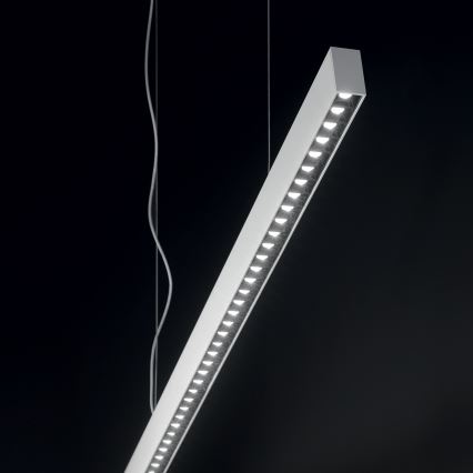 Ideal Lux - LED-pendel med wire OFFICE LED/30W/230V 3000K CRI 90 hvid